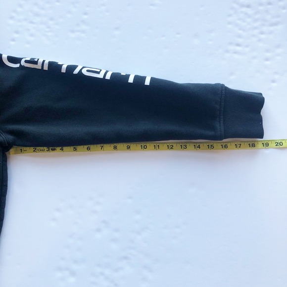CARHARTT Clarksburg Graphic Sleeve Relaxed Fit Black Sweatshirt Womens Large - Picture 10 of 12